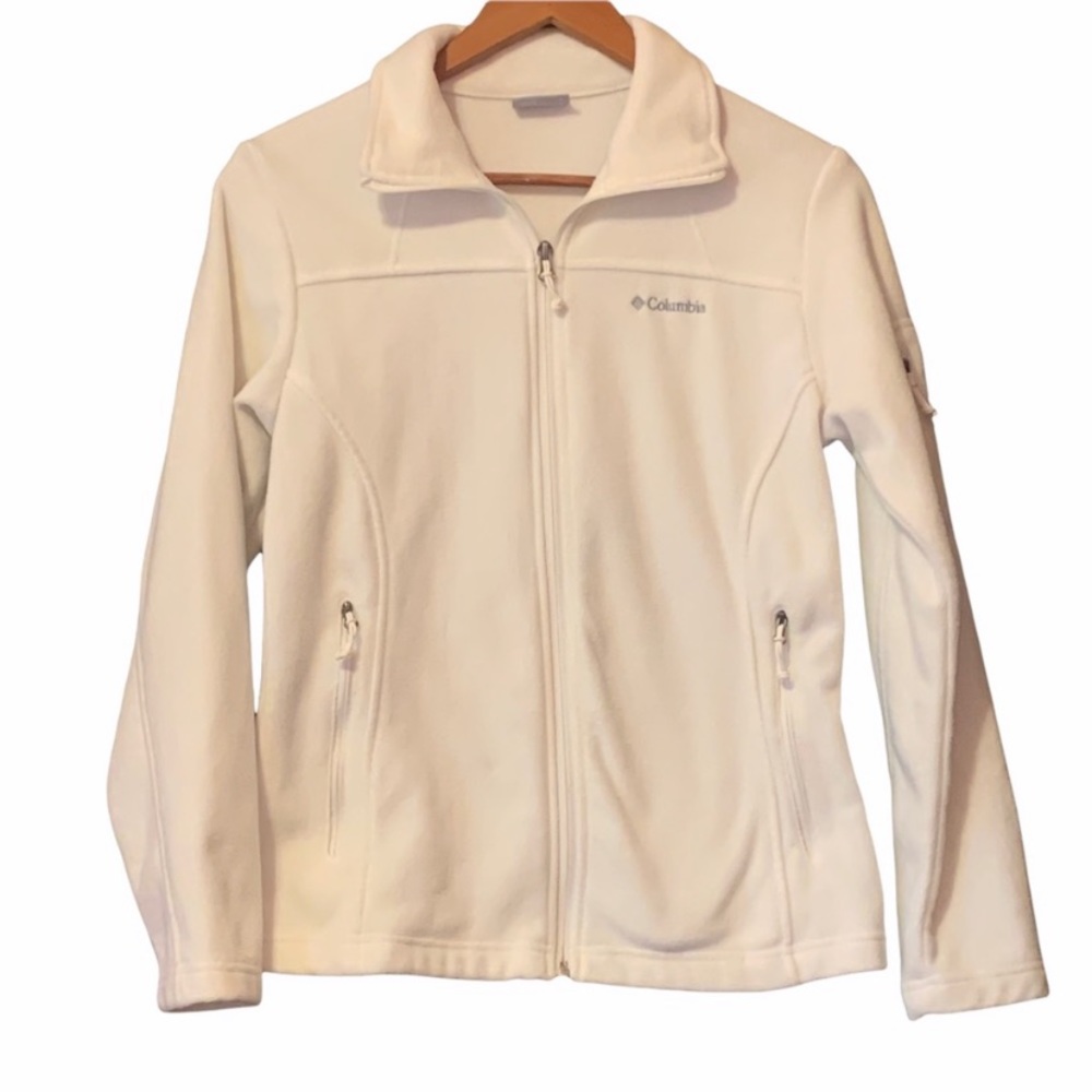 Columbia Sportswear White Cream Jacket Size Small